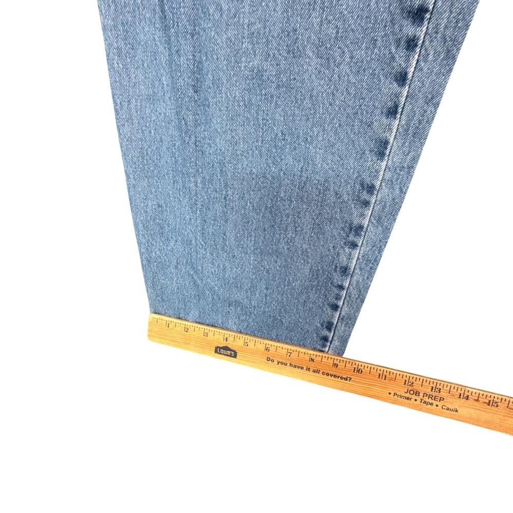 Levi's 550 Y2K Workwear Jeans Men's 42x34 Light Wash Relaxed Fit‎ Grunge - Picture 9 of 10